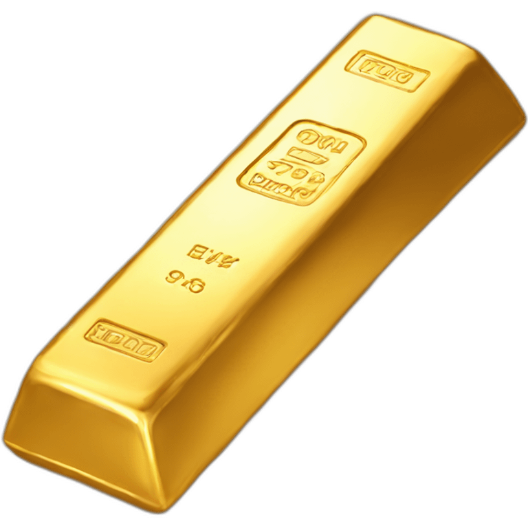 Gold bars emoji