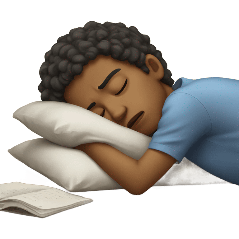 Sad Sleeping Boy  emoji