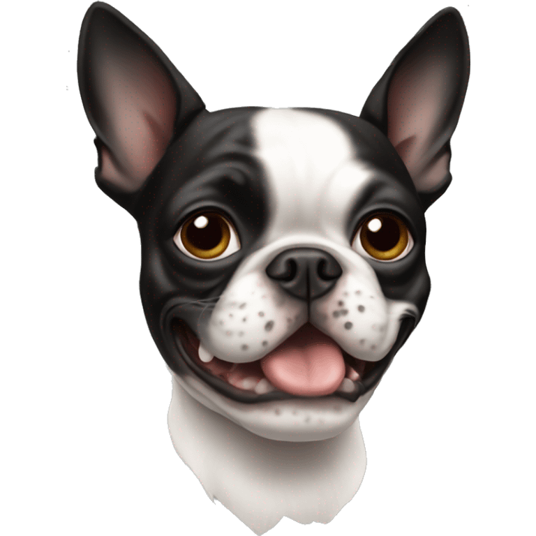 Boston terrier  emoji