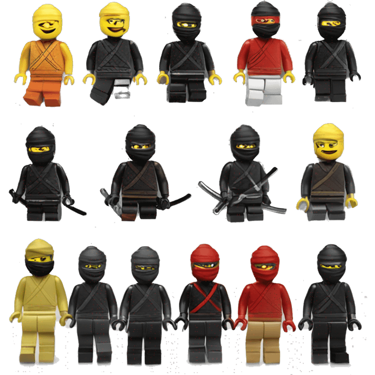 Lego Ninjas emoji