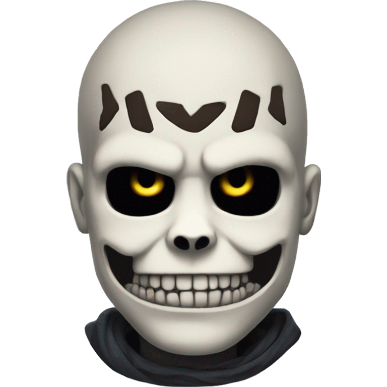 sans from undertale skeleton sans em emoji