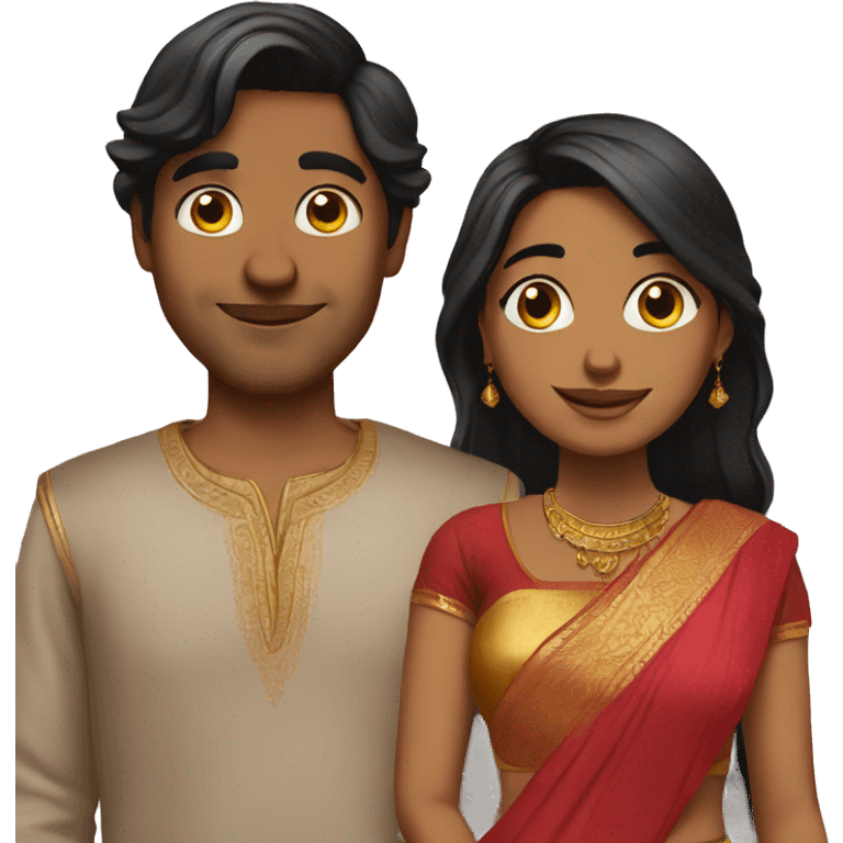 Couples Indian emoji