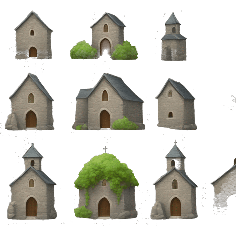 stone church  emoji