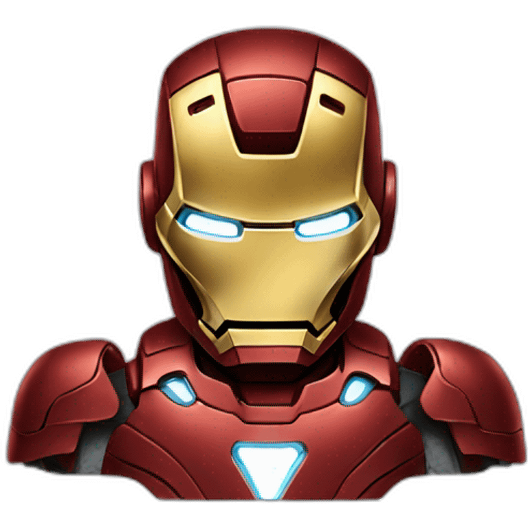 friendly ironman emoji