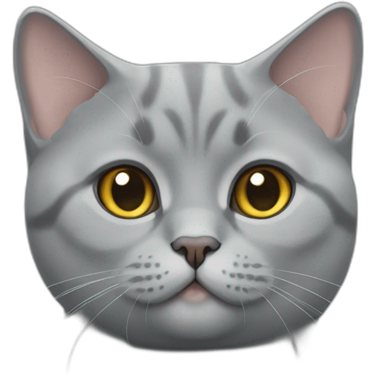 british shorthair cat emoji