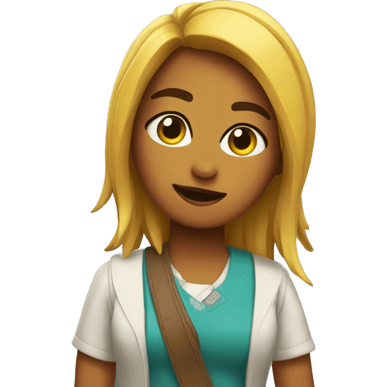 Chica emoji