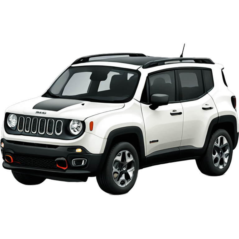 white jeep renegade emoji