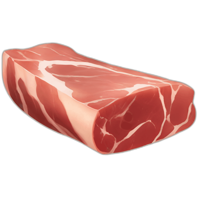 Jamón iberico emoji