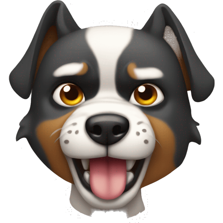 Angry dog  emoji