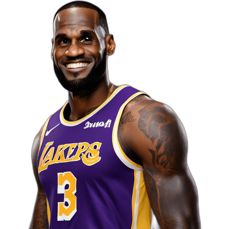 Lebron james lakers emoji