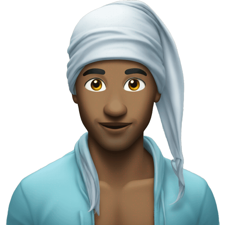 Dolphin with a Durag emoji