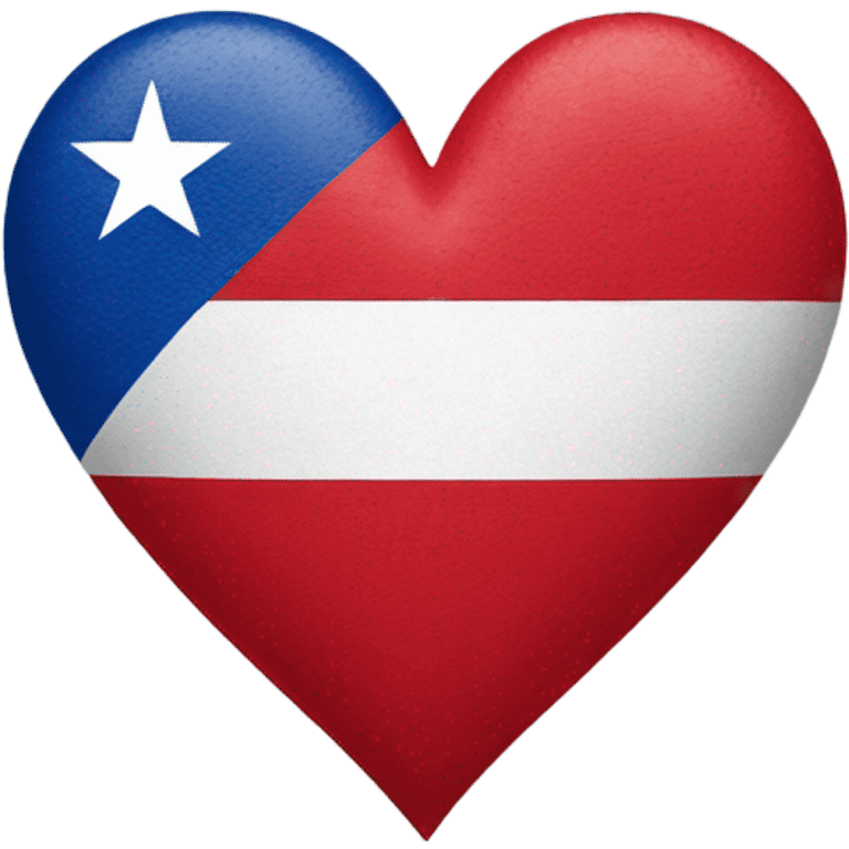 Panamanian flag as a heart  emoji