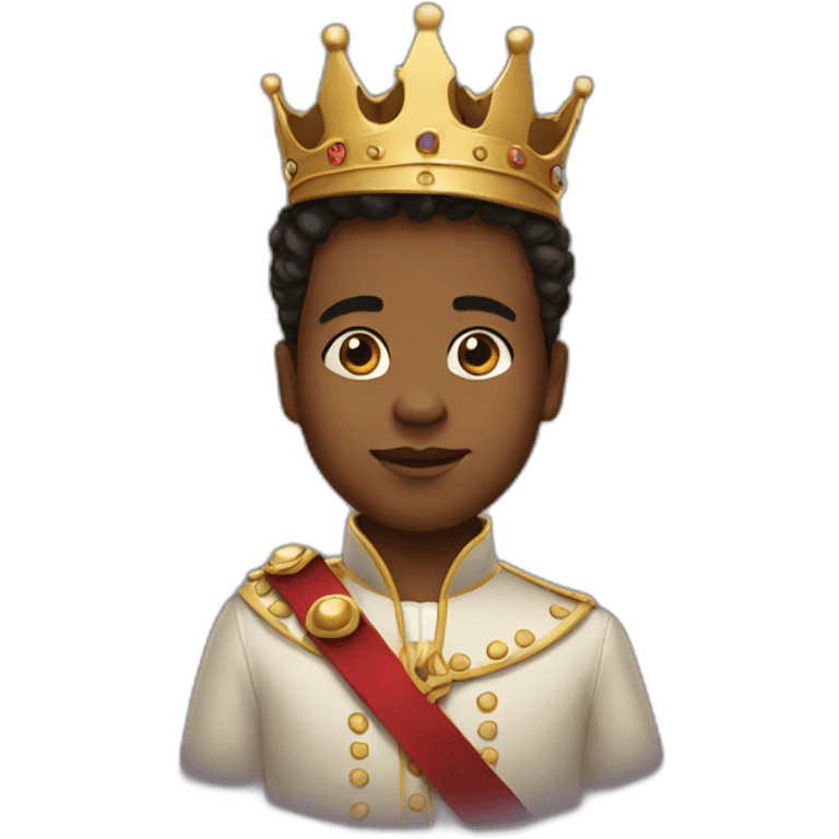 Little boy king emoji