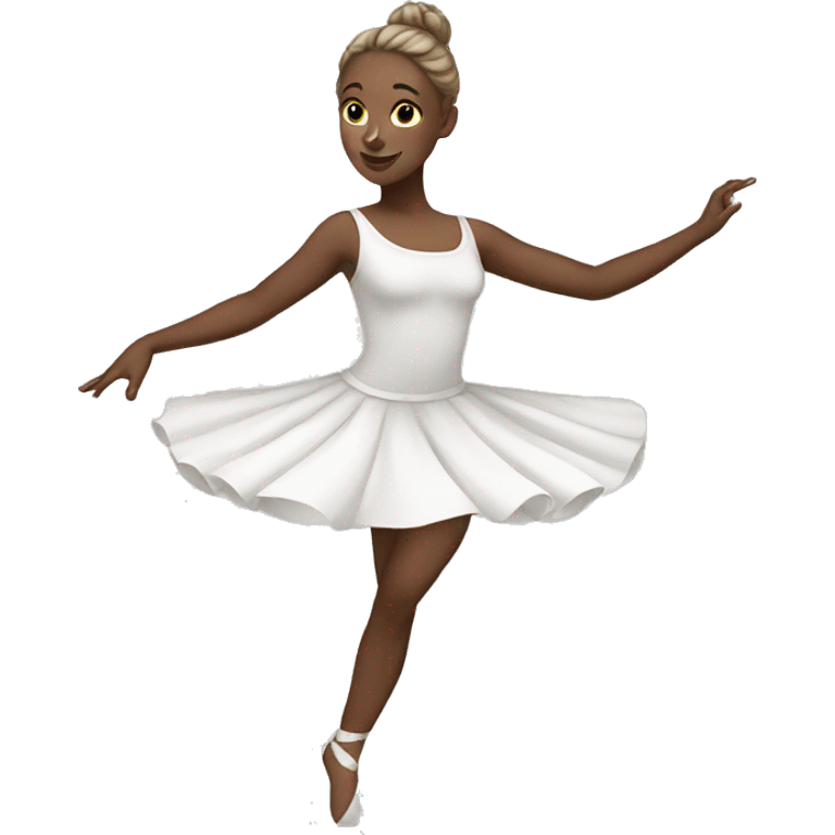 white dancer emoji