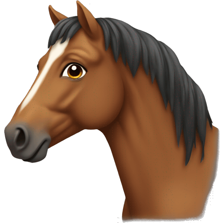 Brown horse emoji