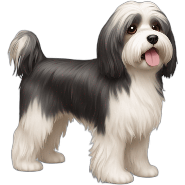 Dog havanese full height emoji