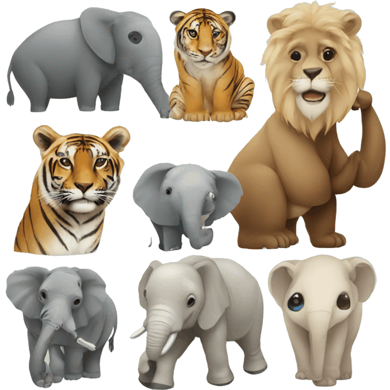 Zoo animals  emoji