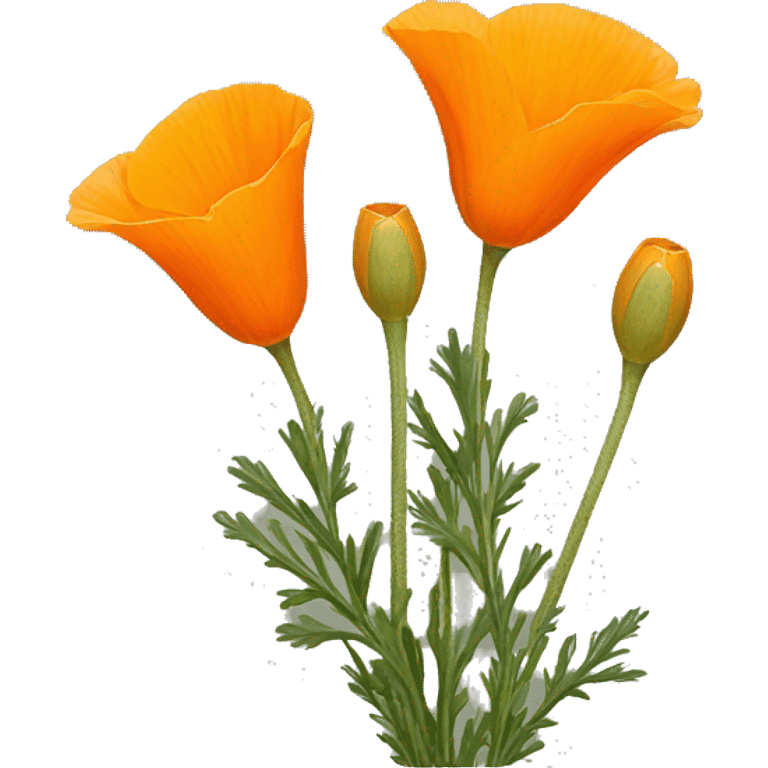 california poppy  emoji