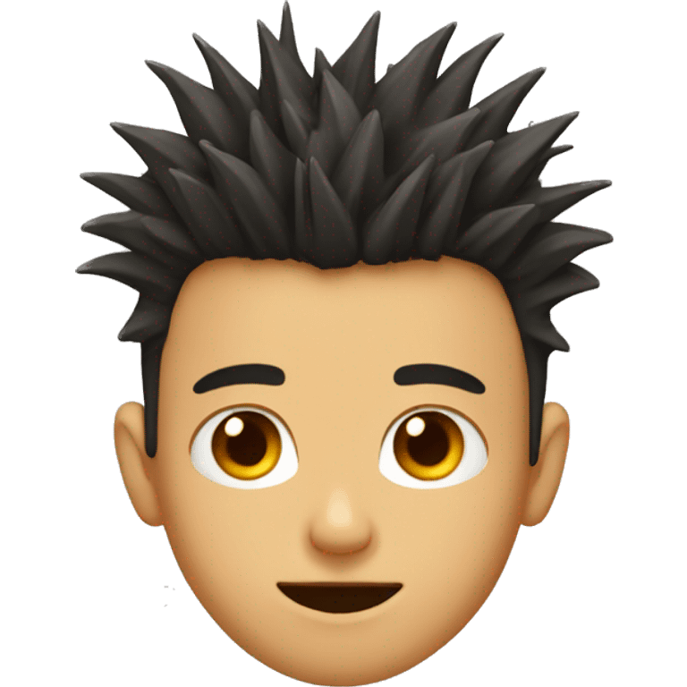 Boy with spiky hair emoji