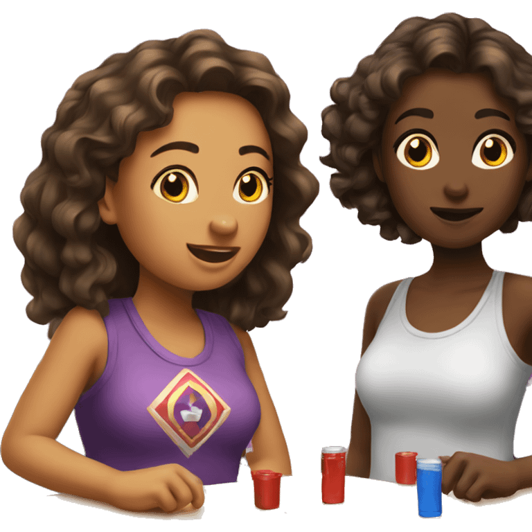 Girls game night  emoji