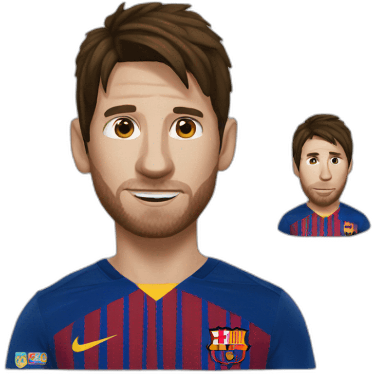 Messi chiquito  emoji