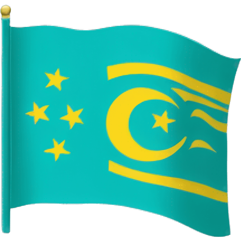 The flag of the Tatars emoji