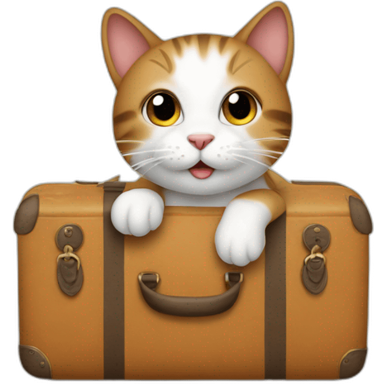 cute-cat-traveling emoji