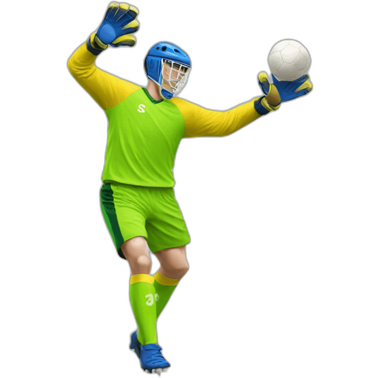 goalkeeper handball emoji