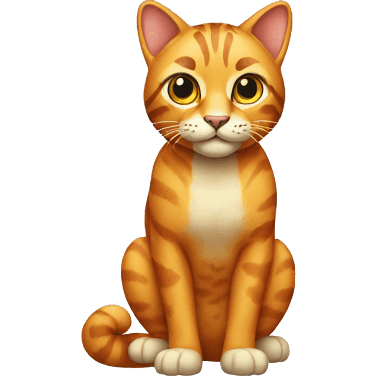 Cheetoh Cat Full Body emoji