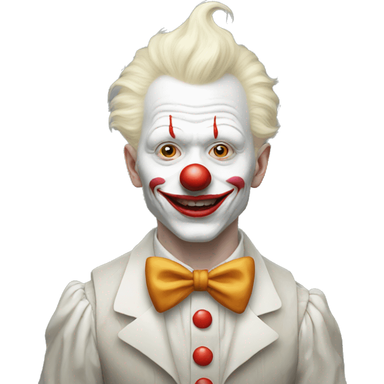 albino clown  emoji