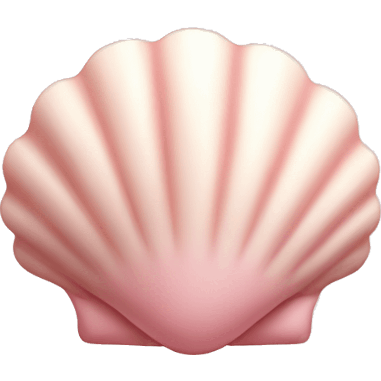 shell light pink emoji