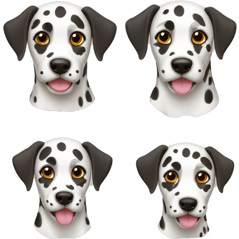 dalmatian brown emoji