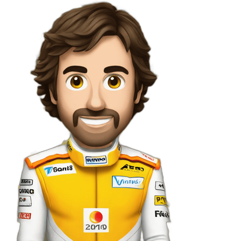 Fernando Alonso Renault emoji