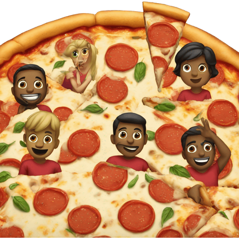 Pizza party emoji