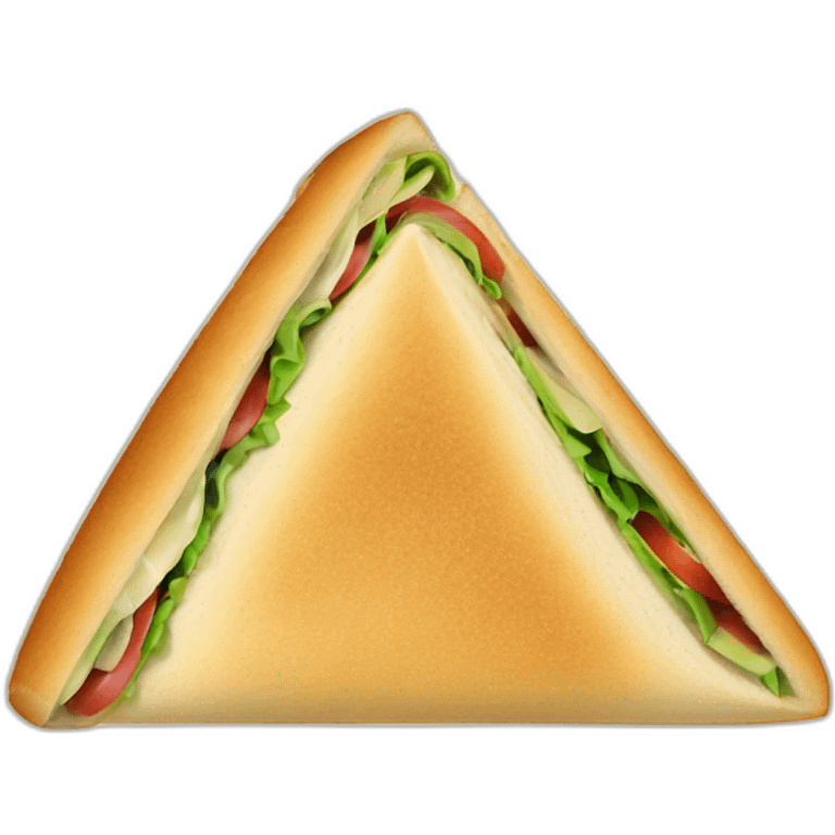 Sandwich triangle emoji