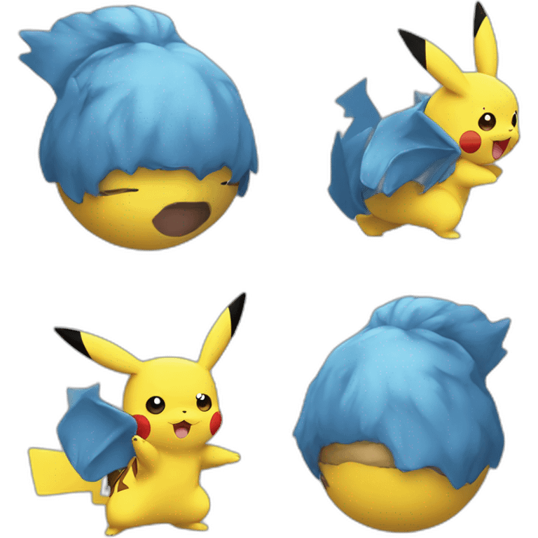 Pikachu pokemon  emoji