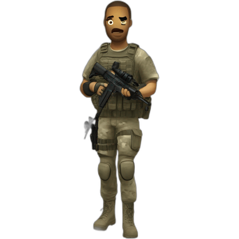 Call of Duty Modern Warfare 2 Derp emoji