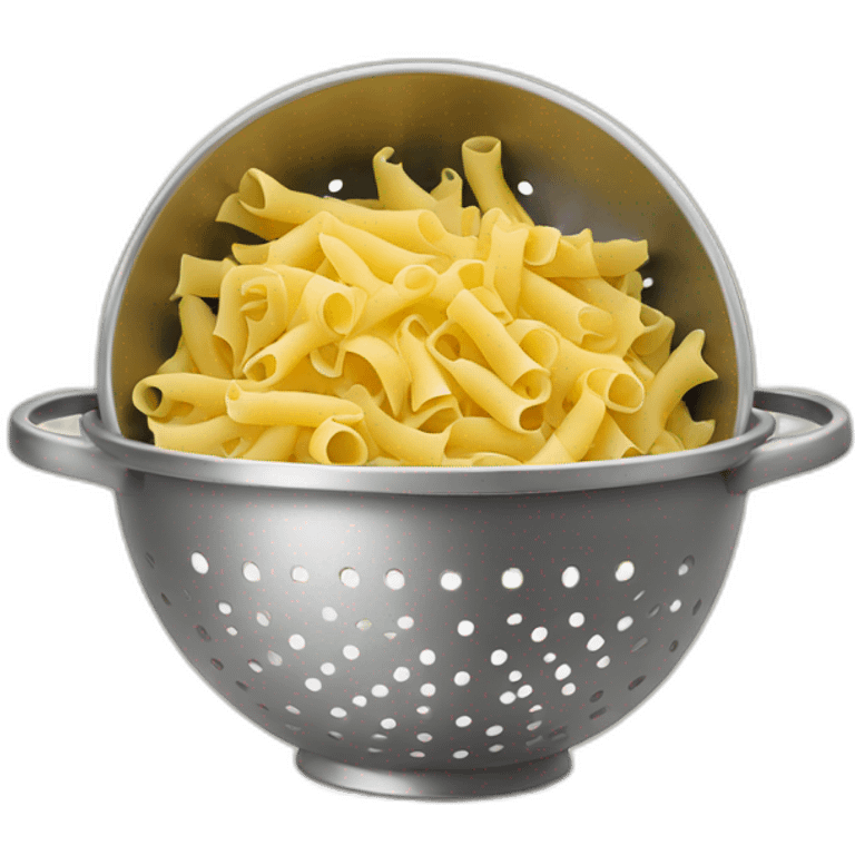 pasta in a colander emoji