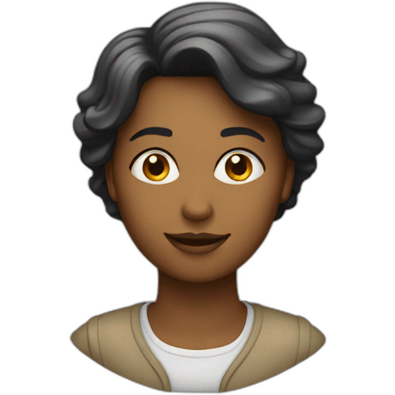 chat avec une femme emoji