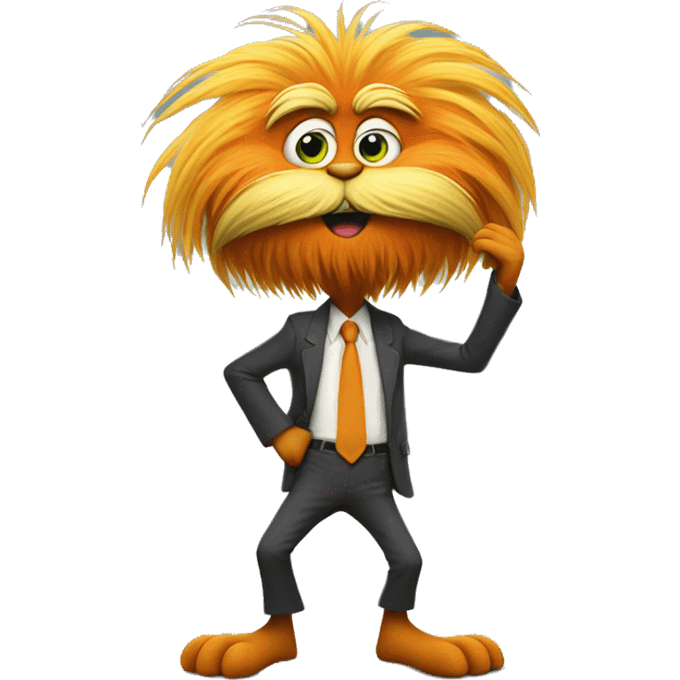 lorax giving attitude  emoji