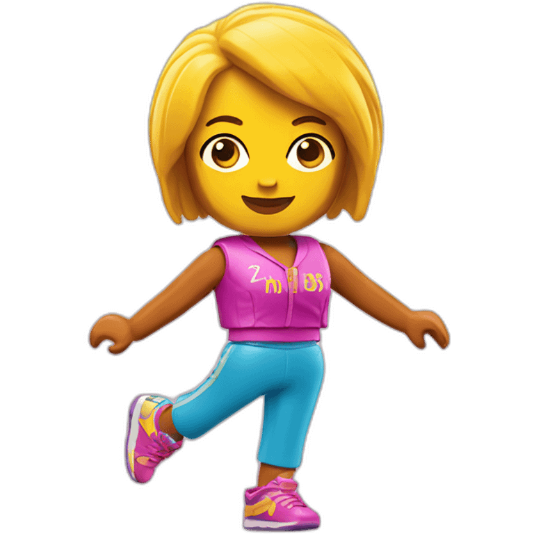 zumba playmobil emoji