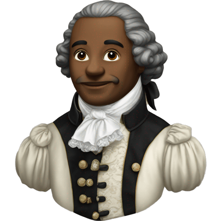 photorealistic aristocrat XVIII century emoji