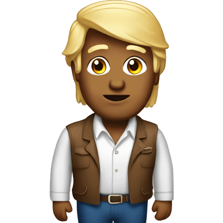 Indian Donald Trump emoji