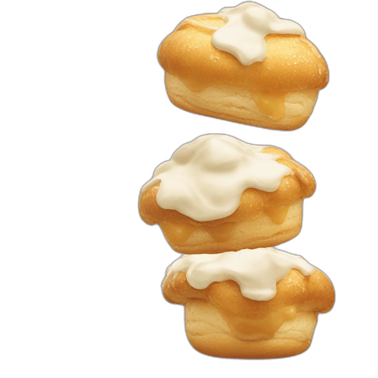 Choux a la crème emoji