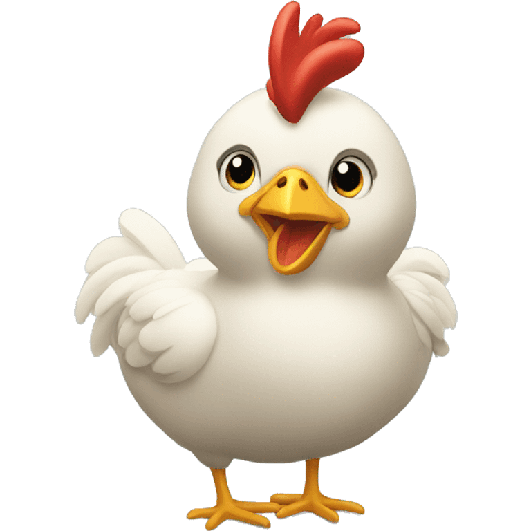 Poule emoji