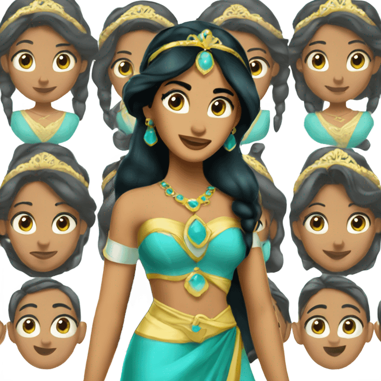 Princess jasmine  emoji