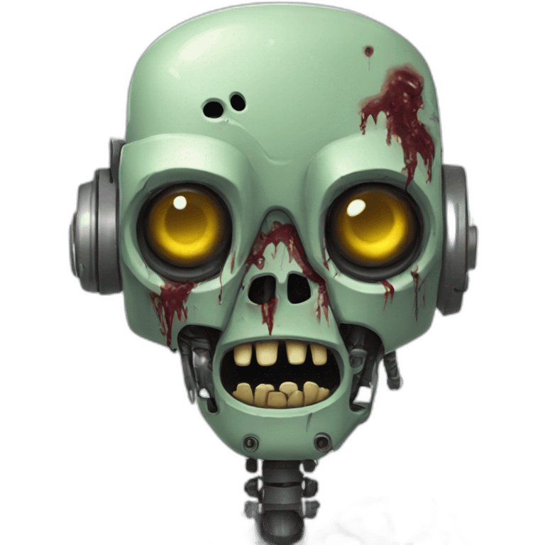 zombie robot emoji