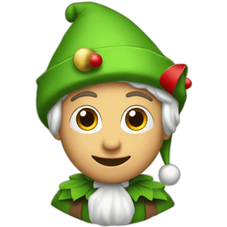 Podcasting-Christmas-Elf emoji