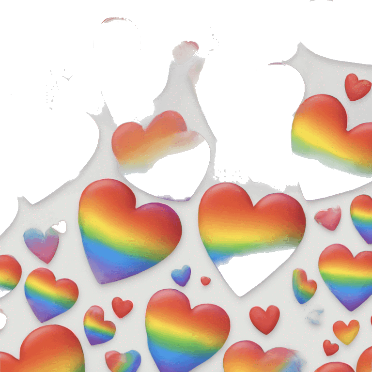 rainbow heart emoji