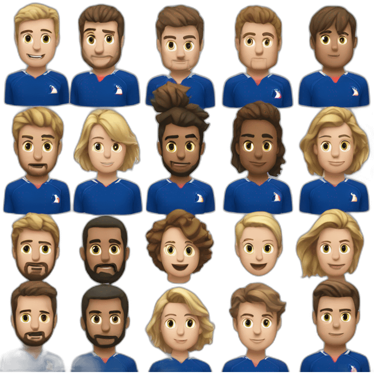 Équipe de France de rugby emoji